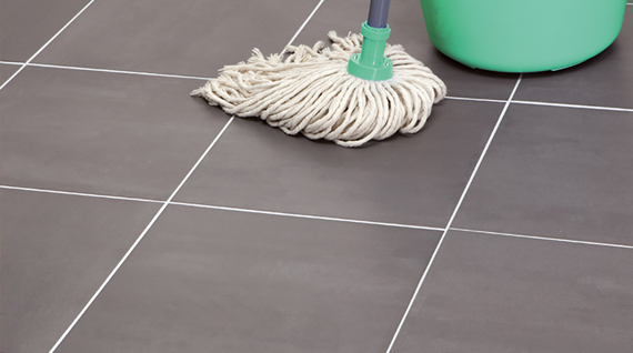 best way to clean tile floors