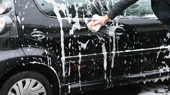 How to wash a car