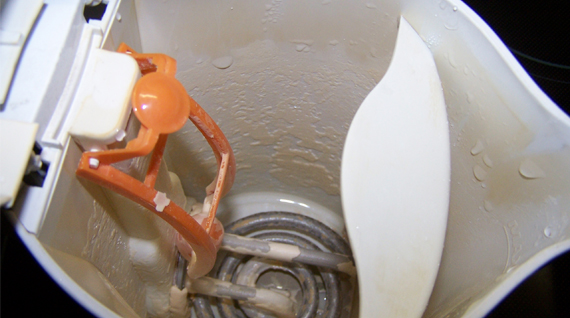 how to remove limescale from kettle