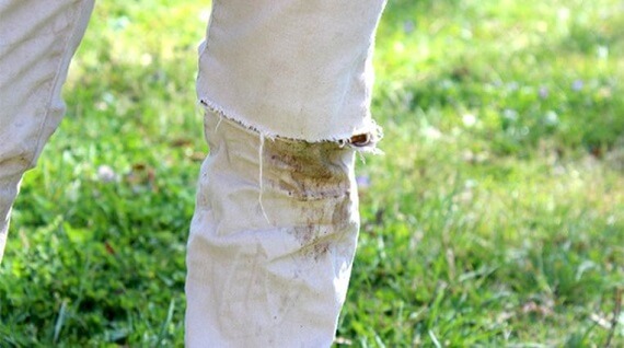 how to get grass stains out of jeans