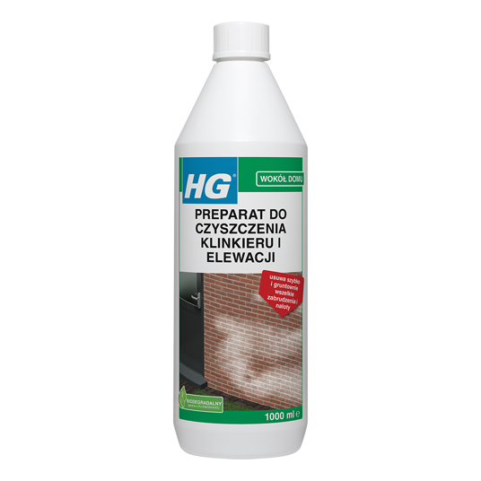 HG preparat do czyszczenia klinkieru i elewacji