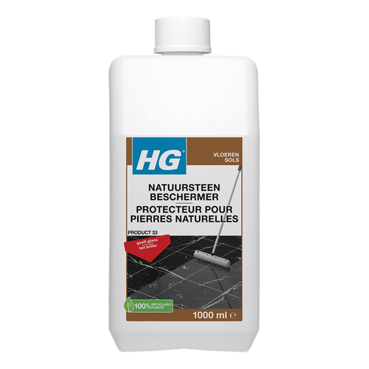 vuist infrastructuur Chromatisch HG protective coating gloss finish | thé natural stone sealer