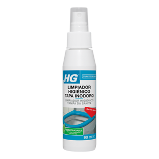 HG Limpiador higiénico rápido para la tapa del inodoro