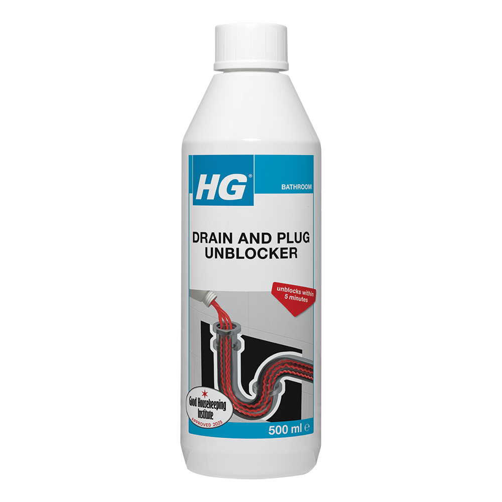 HG liquid drain unblocker (500 ml) Removes blockages effectively