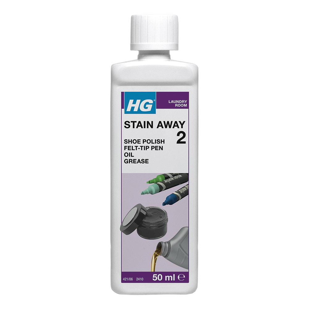 HG stain away no. 2 the ideal grease stain remover for clothes