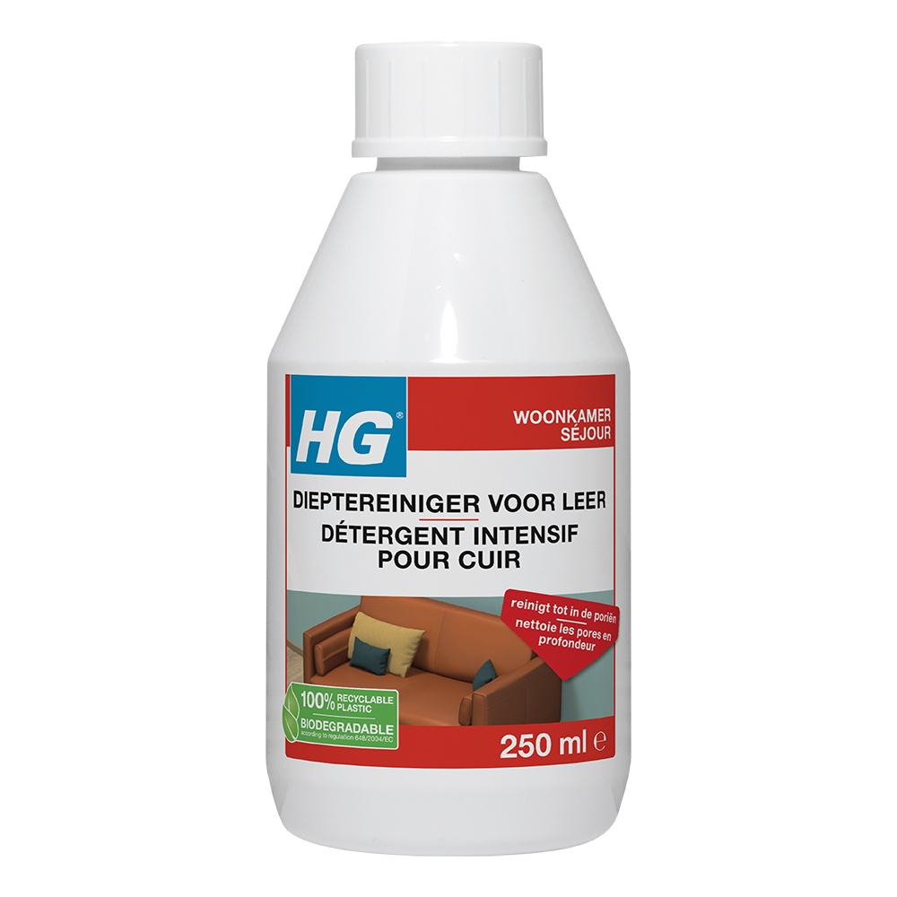 HG deep cleaner for leather | The leather cleaner that does what it promises