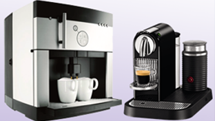 Automatic and fully automatic coffee machines
