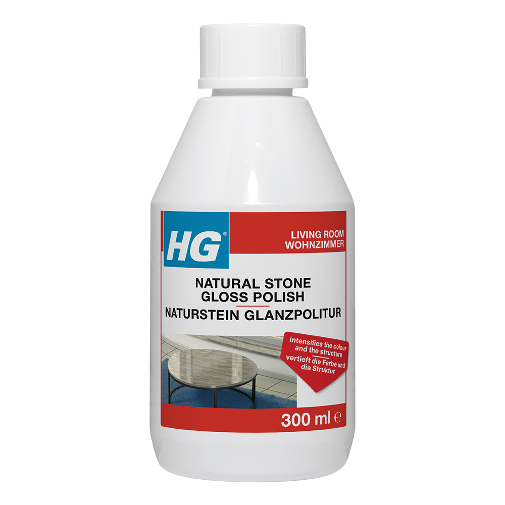 HG natural stone gloss polish for a beautiful, natural shine