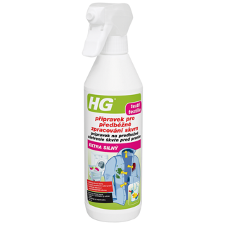 HG extra silný prípravok na predbežné ošetrenie škvŕn pred praním | s aktívnym kyslíkom