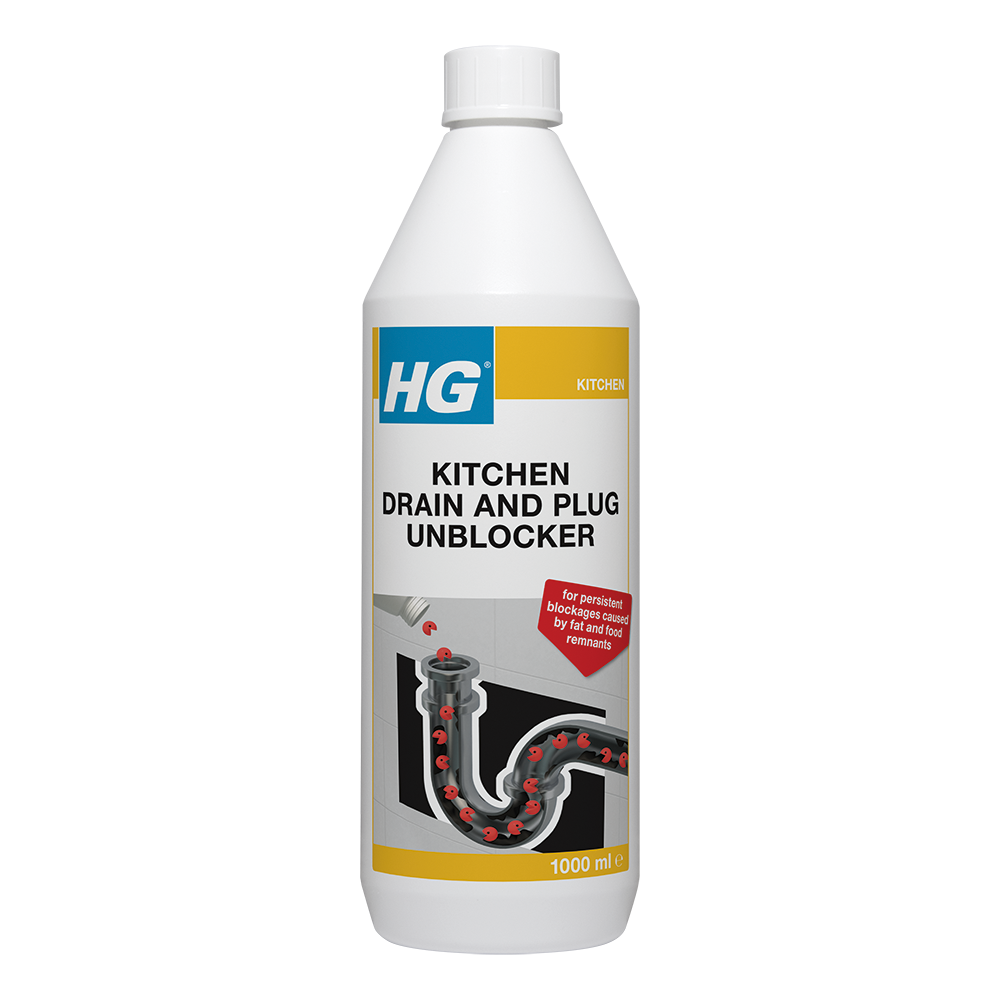 HG Kitchen Drain And Plug Unblocker | Effective And Natural Sink ...