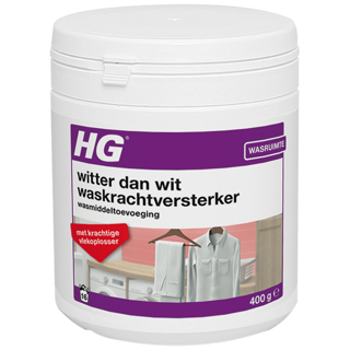 HG whiter than white detergent enhancer with stain remover