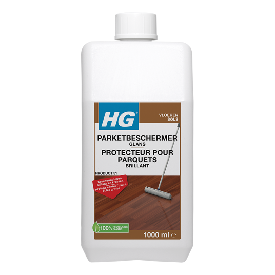 HG parket beschermfilm met glans (p.e. polish) (HG product 51)