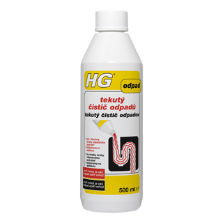HG tekutý čistič odpadov (500 ml)