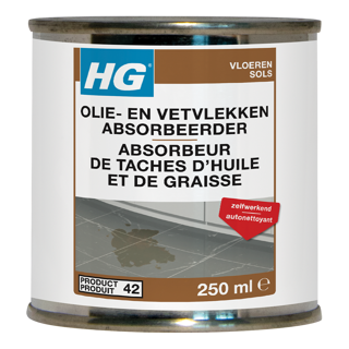 HG oil & grease stain absorber