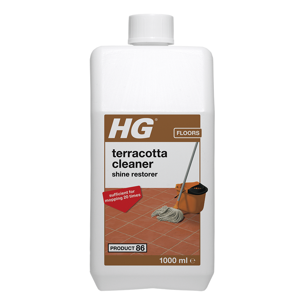 Hg Terra Cotta Clean And Shine Quick And Effective Terracotta