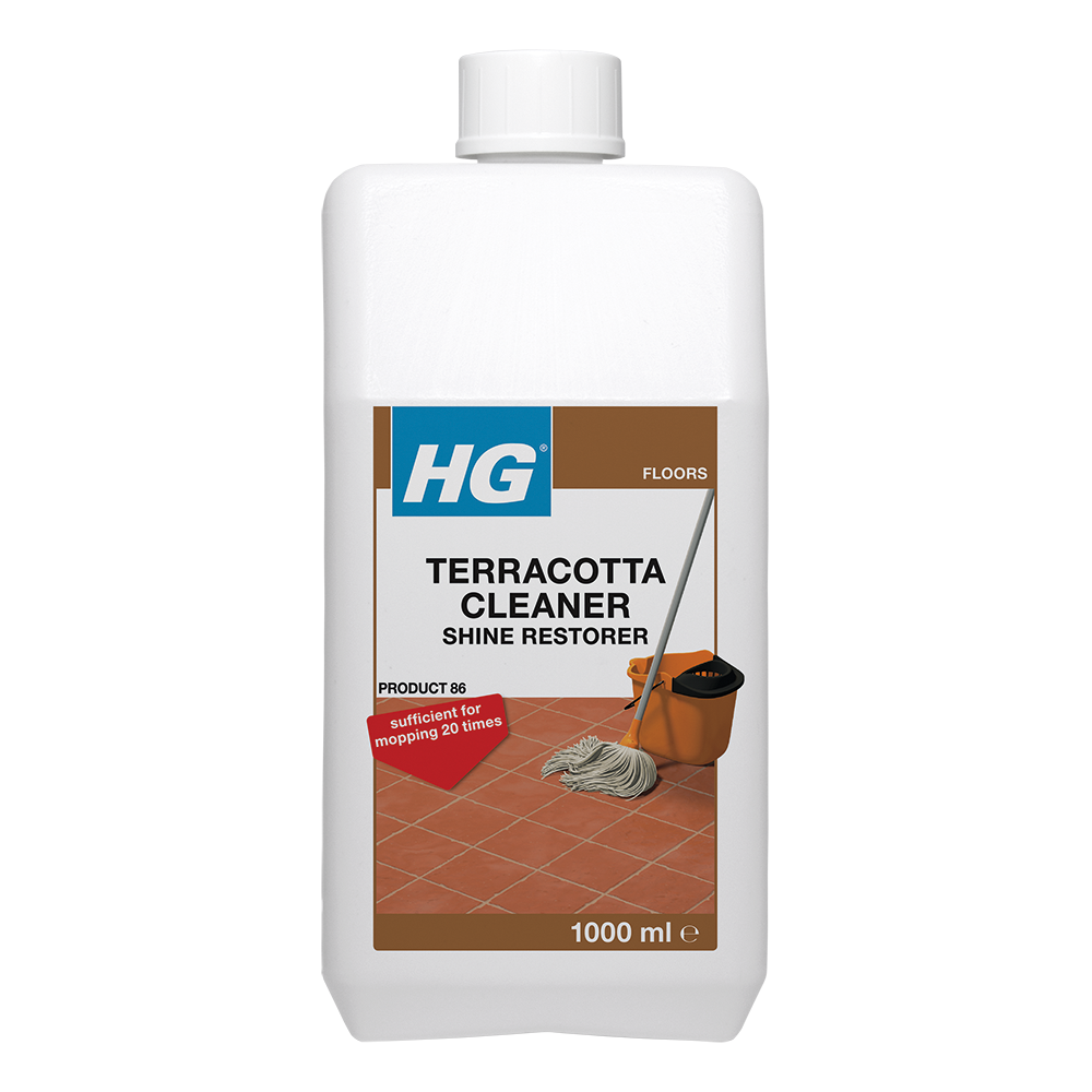 Hg Terra Cotta Clean And Shine Quick And Effective Terracotta