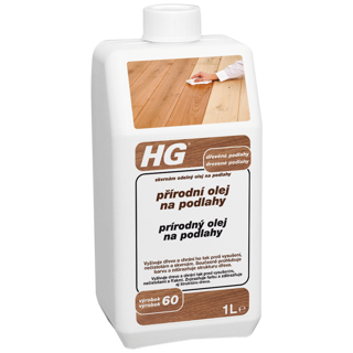 HG skvrnám odolný podlahový olej přírodní