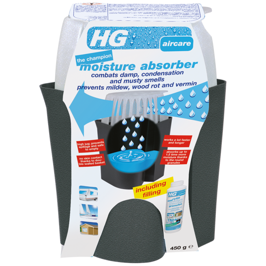 HG moisture absorber black basket