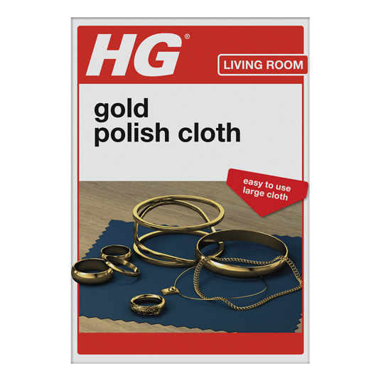 HG gold and jewellery shine cloth