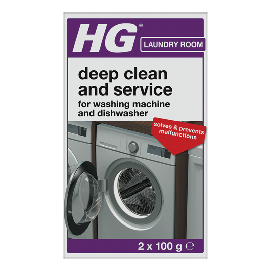 HG washing machine and dishwasher deep clean and service