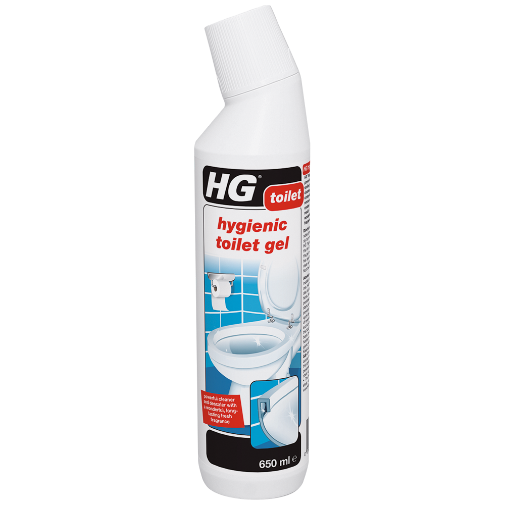 HG hygienic toilet gel toilet bowl cleaner for cleaning & descaling