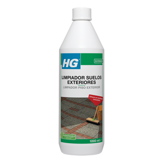 HG Limpiador potente para suelos exteriores