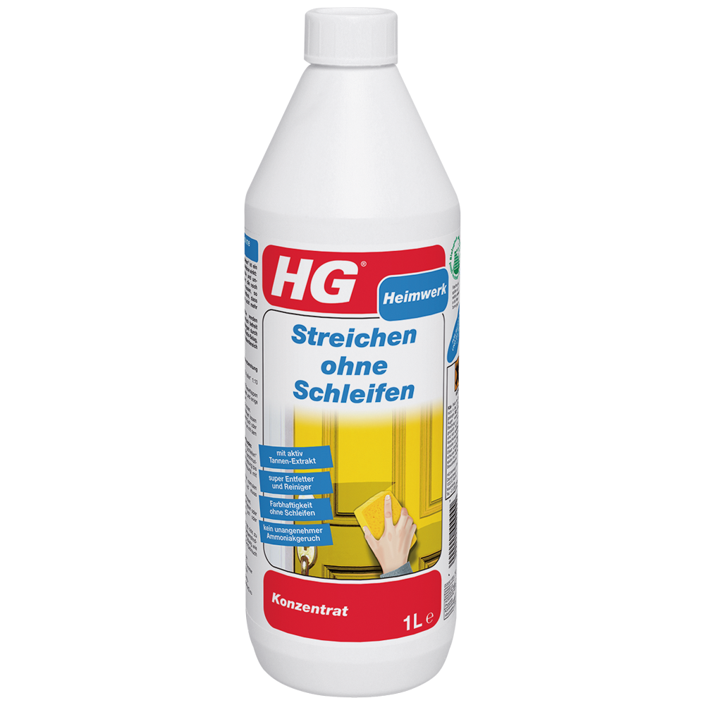 HG Streichen ohne Schleifen | der effektive Farbentfetter