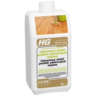 HG intenzívny čistič podláh ošetrených olejom