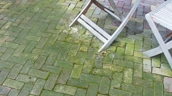 Cleaning Patio Slabs How Do You, How To Clean Concrete Patio Without Pressure Washer Uk