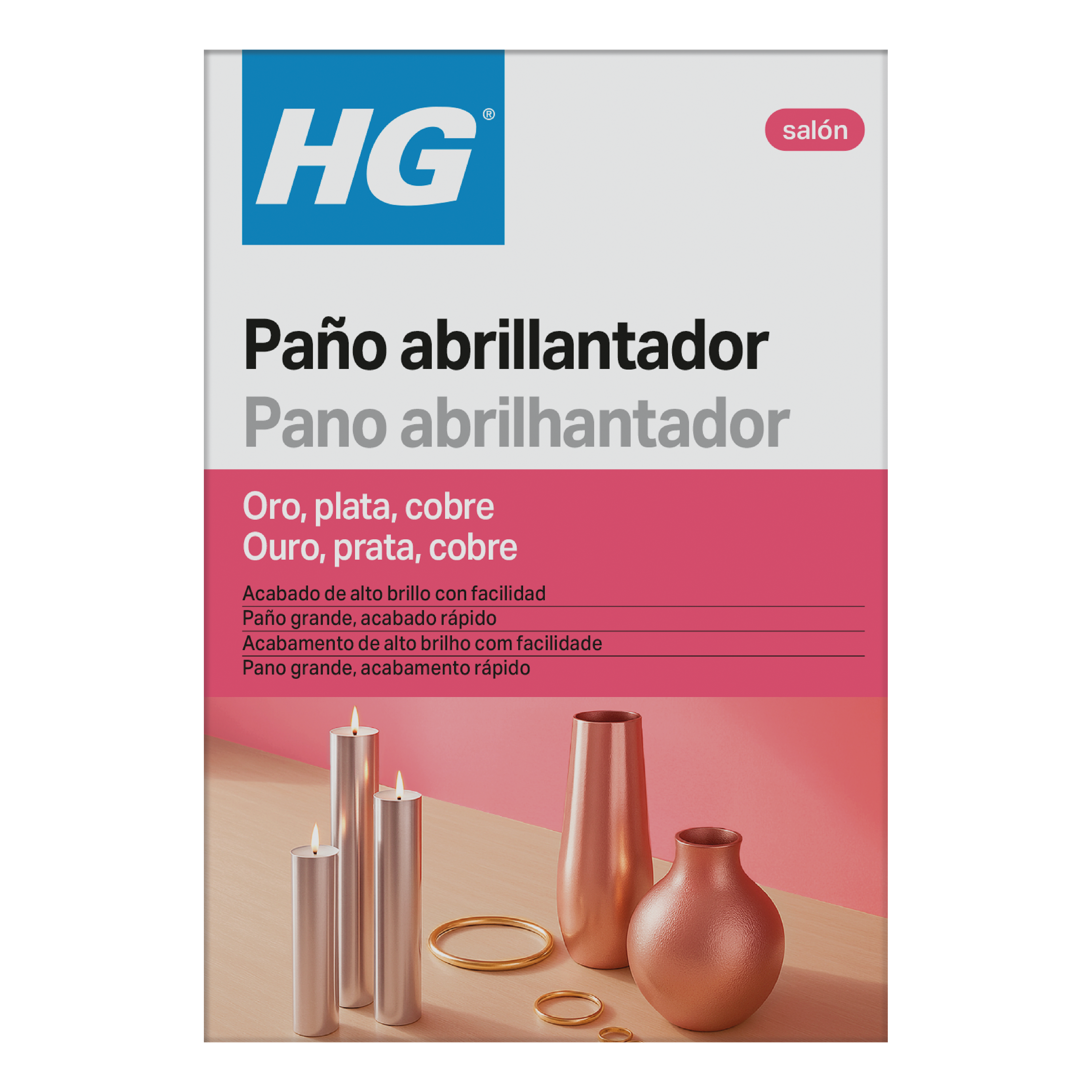 HG Pa o Abrillantador Para Plata Para Una Plata Brillante