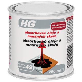 HG absorbovač oleja a mastných škvŕn