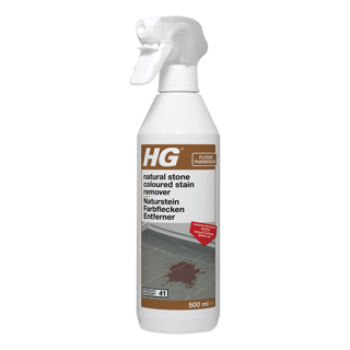 HG natural stone coloured stain remover