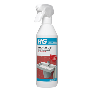 HG spray moussant anti-tartre 3x plus fort