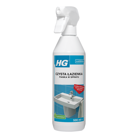 HG czysta łazienka – pianka w sprayu 