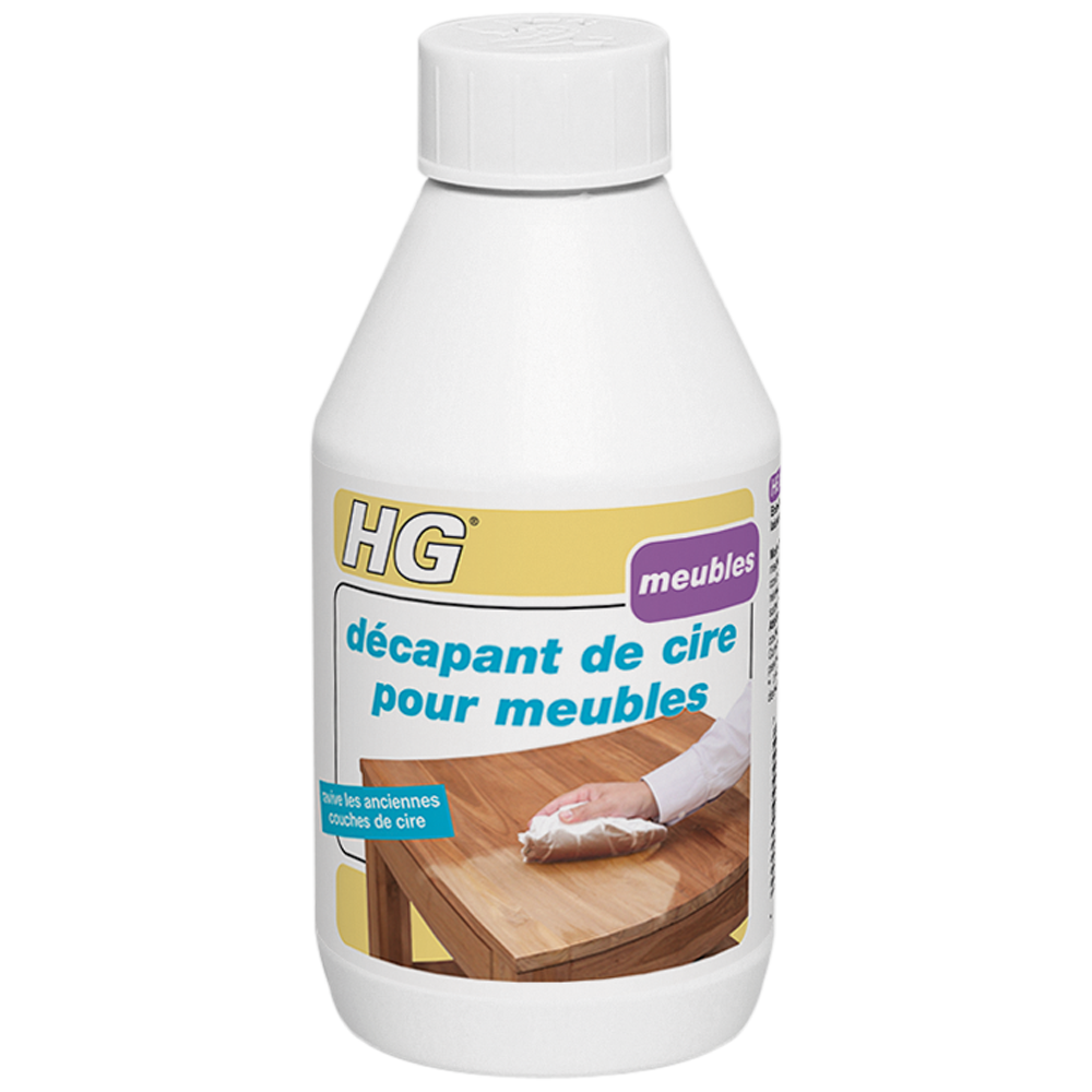 HG décapant de cire pour meubles pour décaper un meuble ciré