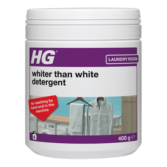 HG whiter than white special detergent for white wash