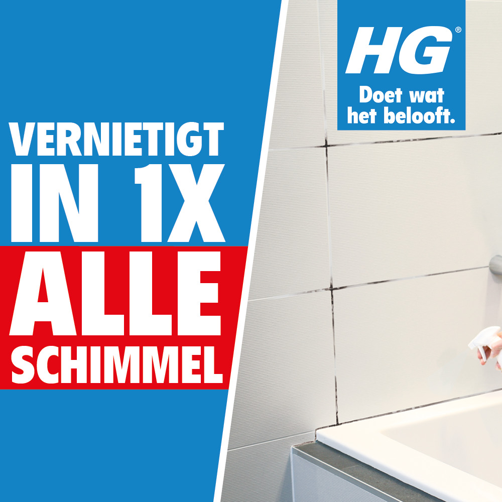 Vernietig schimmel in 1 keer