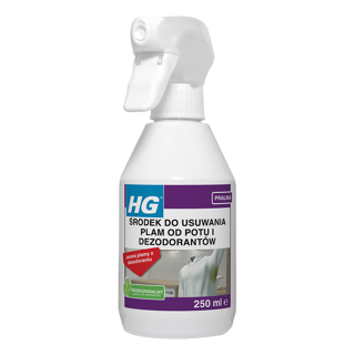 HG środek do usuwania plam od potu i dezodorantów 