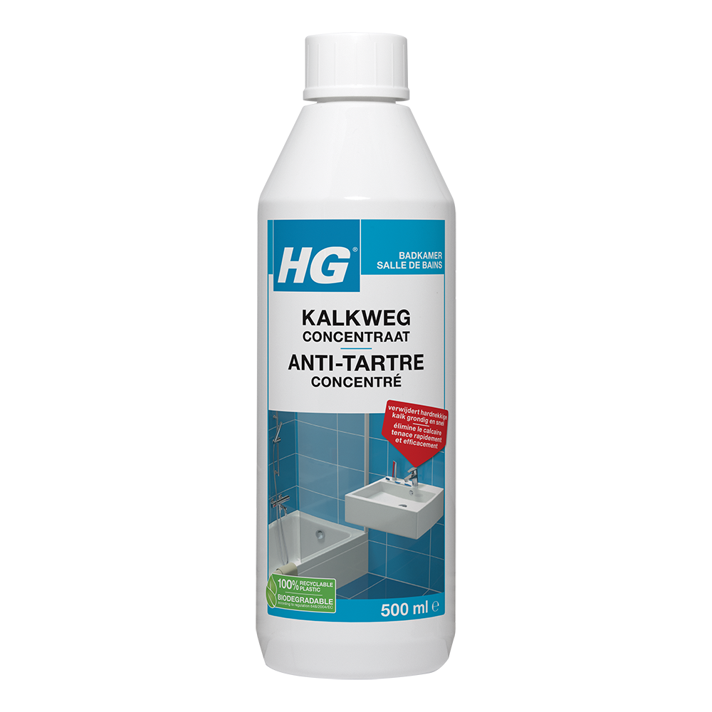HG professional limescale remover thé strong limescale remover