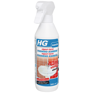 HG pěnový čistič vodního kamene 3x silnější