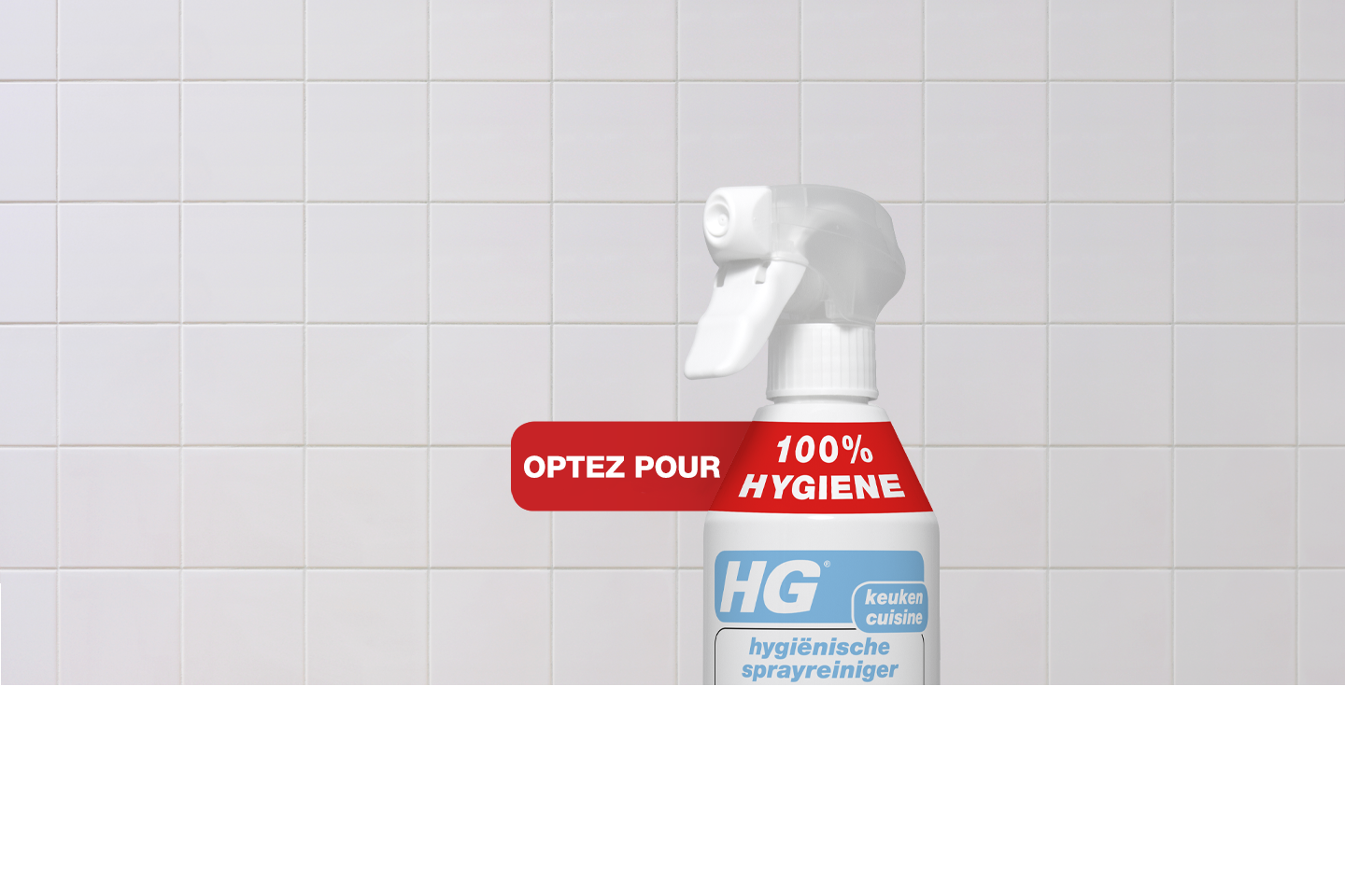 BEFR 100 Procent Hygiene Banner