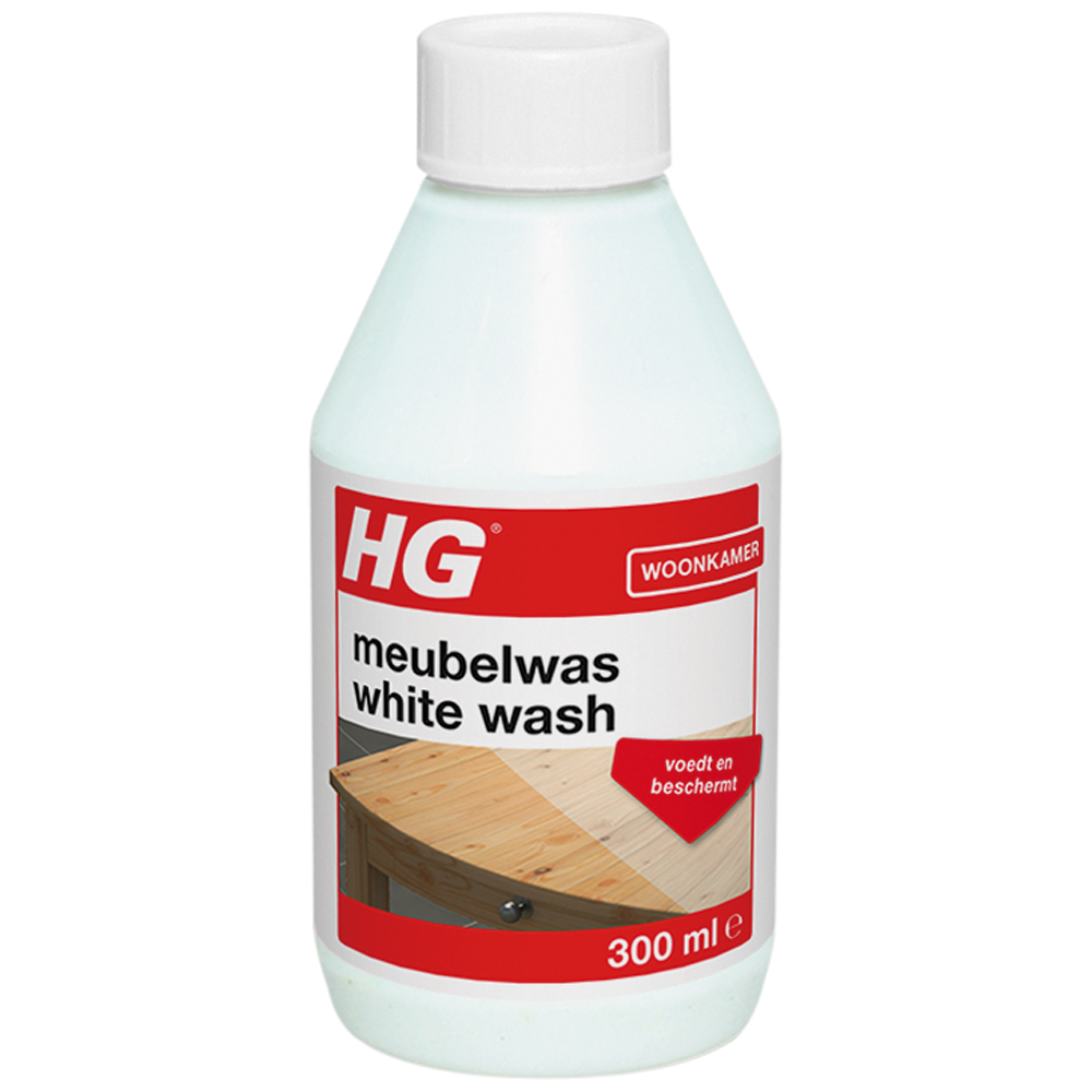 HG vloeibare white wash meubelwas geeft witte tekening en beschermt