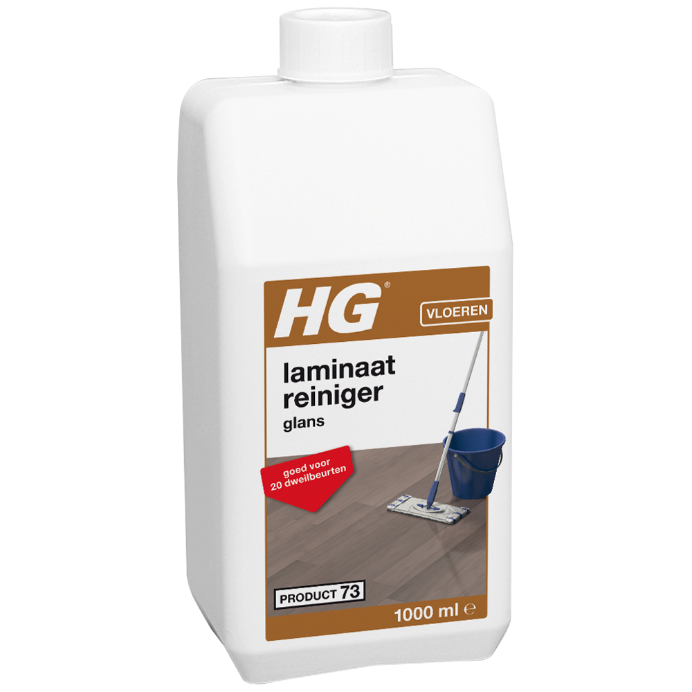 HG laminate gloss cleaner cleans and shines laminate