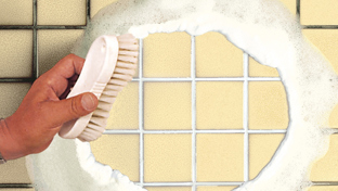 How to whiten grout