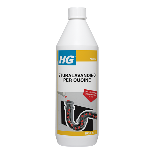 Hg Sturalavandino Per Cucine 1l Liquido Disgorgante Efficace E Naturale