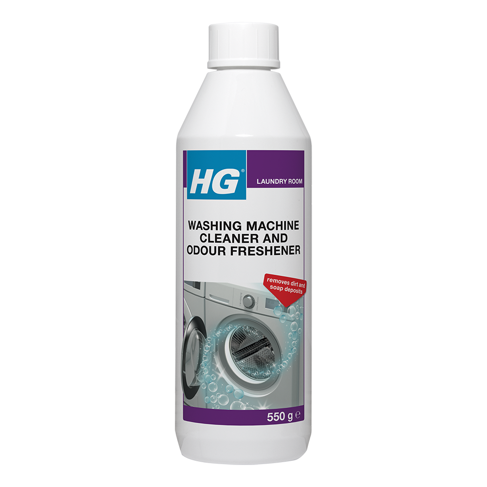 HG smelly washing machine cleaner removes dirt in the drains