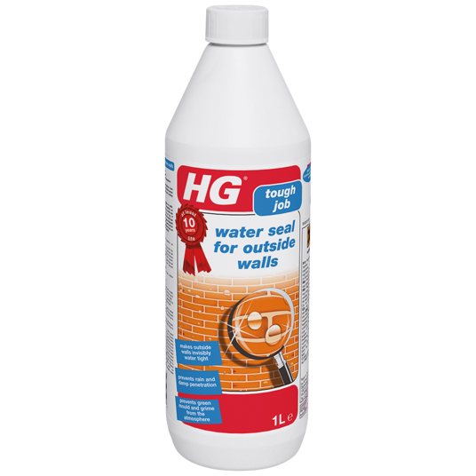 HG water seal for outside walls