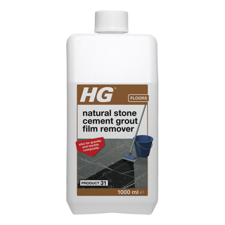 HG natural stone cement grout film remover