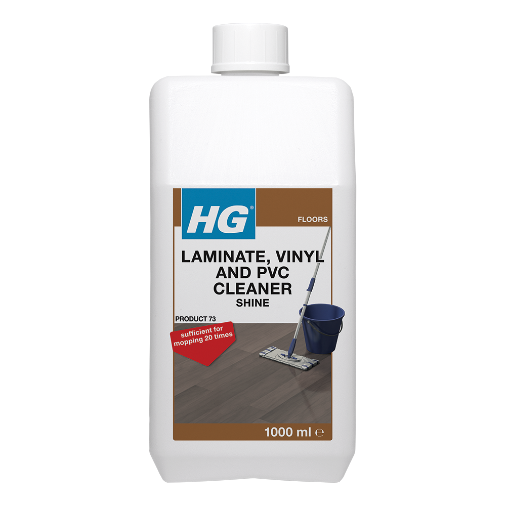 HG laminate gloss cleaner cleans and shines laminate