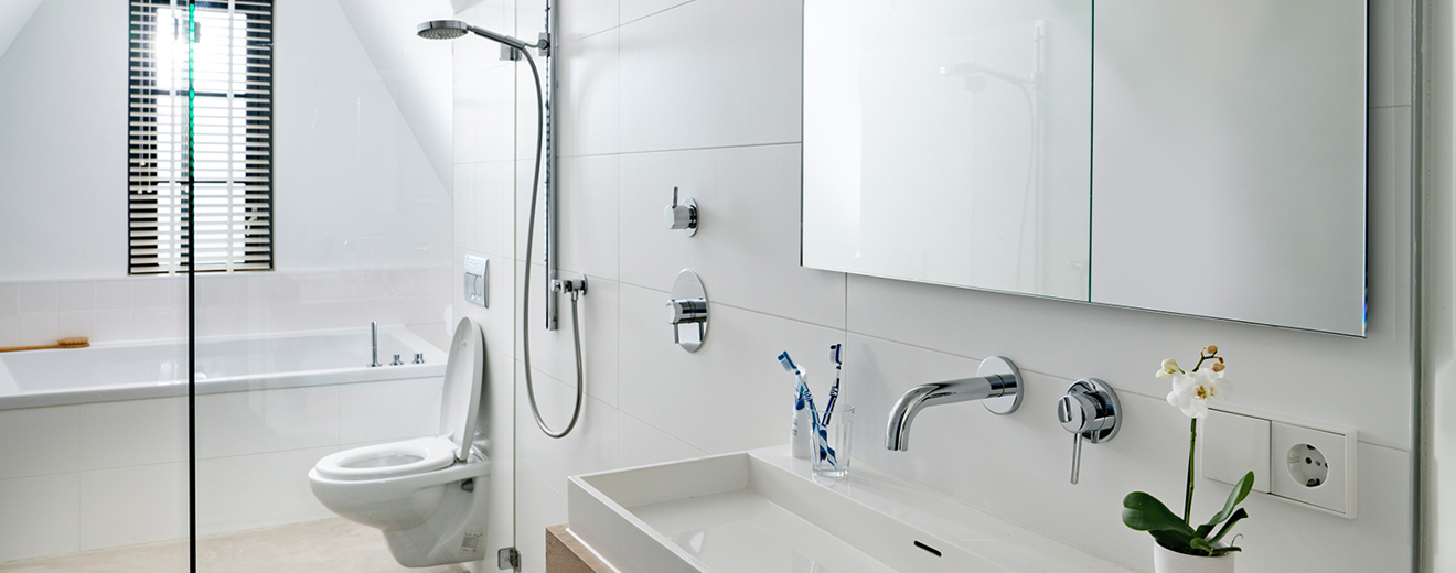 Deal with every aspect of the bathroom